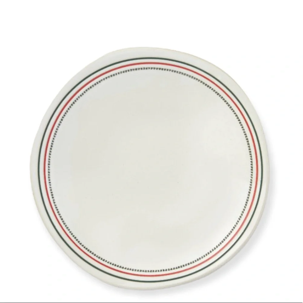 Hearth & Hand Striped Stoneware Appetizer Plates - Set of 2